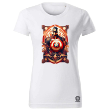 Magnolion Kártya fantázia Amerika kapitány v1 női póló - 19 szín, XS-2XL női póló
