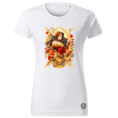 Magnolion Kártya fantázia Csodanő v3 női póló - 19 szín, XS-2XL