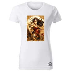 Magnolion Kártya fantázia Csodanő v4 női póló - 19 szín, XS-2XL