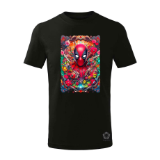 Magnolion Kártya fantázia Deadpool v1 gyerek póló - 11 szín, 4-12 éves