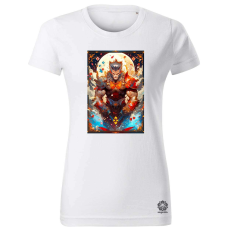 Magnolion Kártya fantázia Farkas v3 női póló - 19 szín, XS-2XL