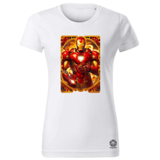 Magnolion Kártya fantázia Vasember v1 női póló - 19 szín, XS-2XL