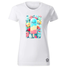 Magnolion Kawaii fagyi fantázia v4 női póló - 19 szín, XS-2XL
