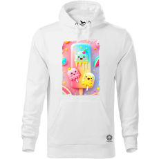 Magnolion Kawaii fagyi fantázia v5 férfi pulóver - 19 szín, S-5XL
