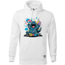 Magnolion Kawaii Godzilla v1 férfi pulóver - 19 szín, S-5XL férfi pulóver, kardigán
