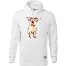 Magnolion Kawaii kecske kiabál v2 férfi pulóver - 19 szín, S-5XL
