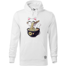 Magnolion Kawaii neko cica leves férfi pulóver - 19 szín, S-5XL