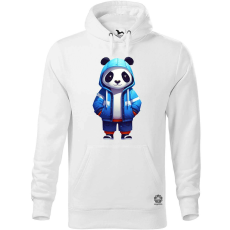 Magnolion Kék panda srác v1 férfi pulóver - 19 szín, S-5XL
