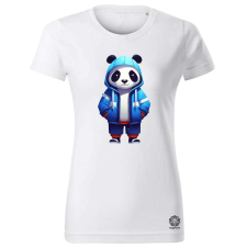 Magnolion Kék panda srác v1 női póló - 19 szín, XS-2XL női póló