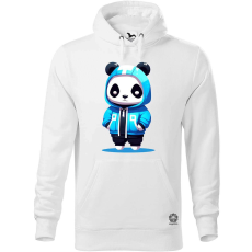 Magnolion Kék panda srác v2 férfi pulóver - 19 szín, S-5XL