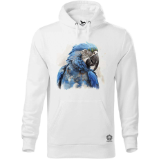 Magnolion Kék papagáj férfi pulóver - 19 szín, S-5XL