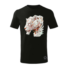 Magnolion Kiborg oroszlán v15 gyerek póló - 11 szín, 4-12 éves gyerek póló