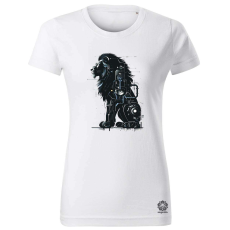 Magnolion Kiborg oroszlán v33 női póló - 19 szín, XS-2XL