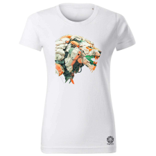 Magnolion Kiborg oroszlán v6 női póló - 19 szín, XS-2XL női póló