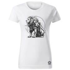 Magnolion Kiborg oroszlán v77 női póló - 19 szín, XS-2XL női póló