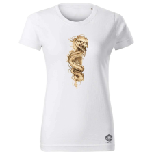 Magnolion Kígyó tetoválás v2 női póló - 19 szín, XS-2XL női póló