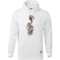 Magnolion Kígyó tetoválás v4 férfi pulóver - 19 szín, S-5XL