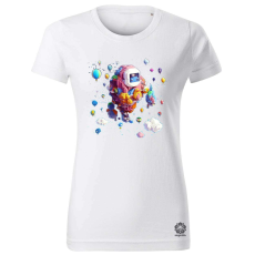 Magnolion Kocka fantázia v4 női póló - 19 szín, XS-2XL