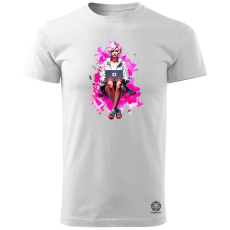 Magnolion Kocka lány v1 férfi póló - 19 szín, S-3XL
