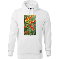 Magnolion Koi ponty v2 férfi pulóver - 19 szín, S-5XL