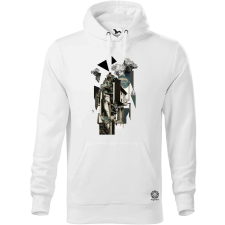 Magnolion Kollázs szürreál v4 férfi pulóver - 19 szín, S-5XL férfi pulóver, kardigán