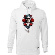 Magnolion Koponya és rózsák v2 férfi pulóver - 19 szín, S-5XL férfi pulóver, kardigán