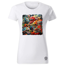 Magnolion Koponya lények v11 női póló - 19 szín, XS-2XL női póló