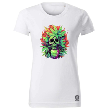 Magnolion Koponya weed v2 női póló - 19 szín, XS-2XL női póló
