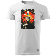Magnolion Kozmikus őrület v3 férfi póló - 19 szín, S-3XL