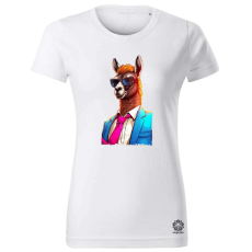 Magnolion Laza láma v4 női póló - 19 szín, XS-2XL