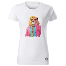 Magnolion Laza oroszlán v1 női póló - 19 szín, XS-2XL női póló