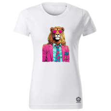 Magnolion Laza oroszlán v2 női póló - 19 szín, XS-2XL