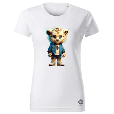 Magnolion Laza tigris srác v1 női póló - 19 szín, XS-2XL női póló
