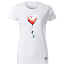 Magnolion Lufi szív v1 női póló - 19 szín, XS-2XL női póló