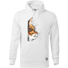 Magnolion Macska kukucskál v6 férfi pulóver - 19 szín, S-5XL férfi pulóver, kardigán