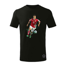 Magnolion Magyar focista fanart v3 gyerek póló - 11 szín, 4-12 éves
