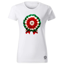 Magnolion Magyar kokárda fantázia v14 zseb női póló - 19 szín, XS-2XL női póló