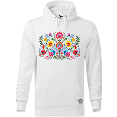 Magnolion Magyar népi motívum v9 férfi pulóver - 19 szín, S-5XL