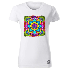Magnolion Mandala fantázia v2 női póló - 19 szín, XS-2XL női póló
