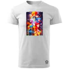 Magnolion Manga poszter v8 férfi póló - 19 szín, S-3XL