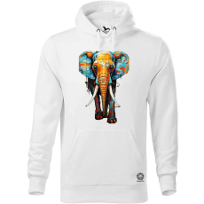 Magnolion Mecha elefánt v3 férfi pulóver - 19 szín, S-5XL