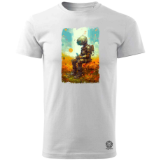 Magnolion Mecha járőr v3 férfi póló - 19 szín, S-3XL