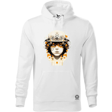 Magnolion Mechanikus narancs fanart v4 férfi pulóver - 19 szín, S-5XL