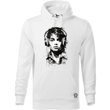 Magnolion Michael Jackson portré v4 férfi pulóver - 19 szín, S-5XL férfi pulóver, kardigán