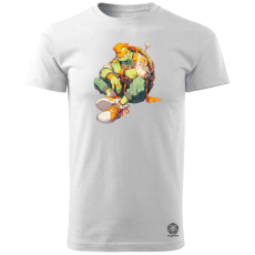 Magnolion Michelangelo anime fanart v4 férfi póló - 19 szín, S-3XL