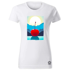 Magnolion Minimál cseresznye v6 női póló - 19 szín, XS-2XL