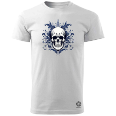 Magnolion Minimál koponya v10 férfi póló - 19 szín, S-3XL