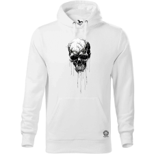 Magnolion Minimál koponya v1 férfi pulóver - 19 szín, S-5XL férfi pulóver, kardigán