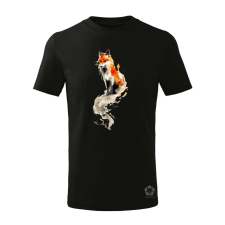 Magnolion Minimál róka v1 gyerek póló - 11 szín, 4-12 éves gyerek póló