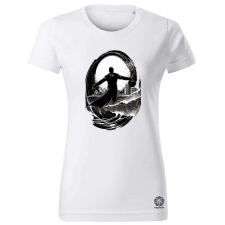 Magnolion Minimál szörfözés v4 női póló - 19 szín, XS-2XL női póló